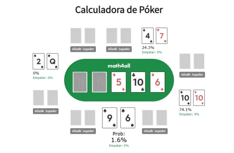 Poner lo usuarios en la calculadora de Math4all